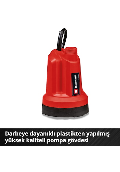 Einhell GE-SP 18 LL Li - Solo, Akülü Dalgıç Pompa - Temiz Su (Akü ve şarj cihazı dahil değildir) - 4181560