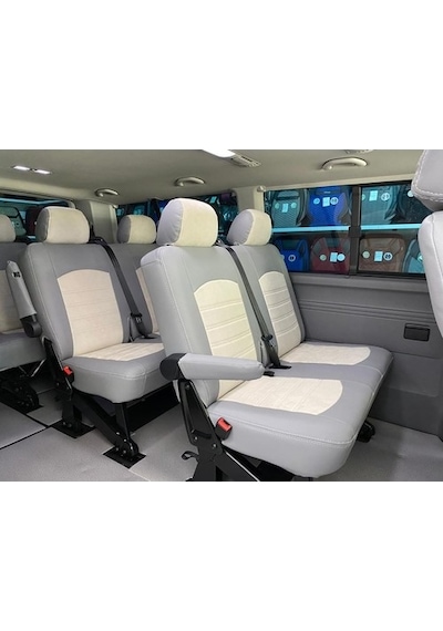 Volkswagen Caravelle 8+1 Araca Özel Oto Koltuk Kılıfı (495250263)