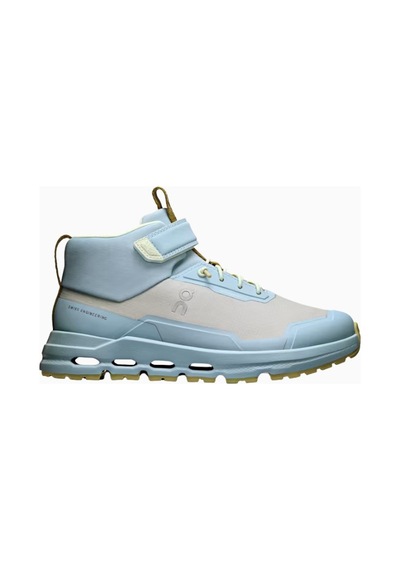 On Cloudhero Mid Waterproof Çocuk Bot 4-8 Yaş Su Geçirmez Outdoor Ayakkabı Mavi