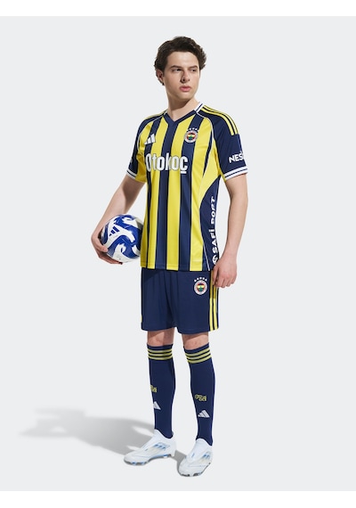 Fenerium Fenerbahçe 2025/26 Yeni Sezon Çubuklu Lacivert Şort Lacivert