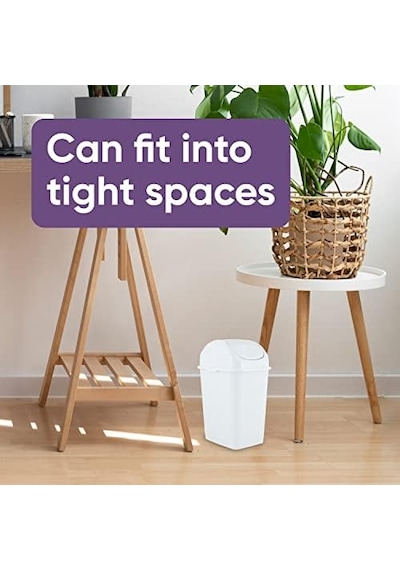 Superio Mini Plastik Çöp Kovası, Salıncak Üst Kapaklı 1,25 Galon Kompakt Küçük Çöp Kovası Taşınabilir Çöp Kovası Tezgah, Masaüstü, Makyaj Vanity, Banyo, Araba, Lavabo Altı, Yurt İçin, 5 Litre Beyaz 10l Siyah Superio Mini Plastik Çöp Kovası, Salıncak Üst Kapaklı 1,25 Galon Kompakt Küçük Çöp Kovası Taşınabilir Çöp Kovası Tezgah, Masaüstü, Makyaj Vanity, Banyo, Araba, Lavabo Altı, Yurt İçin, 5 Litre Beyaz 10l Siyah