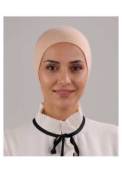 Alivascarf Pratik Boru Bone Geçmeli - Kaymaz Önü Dikişsiz Kadın Tesettür Hazır İç Bone Nude Alivascarf Pratik Boru Bone Geçmeli - Kaymaz Önü Dikişsiz Kadın Tesettür Hazır İç Bone Nude