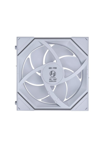 1x120mm Beyaz Kasa Fanı, Kablosuz Tasarım Ve Yüksek Performans