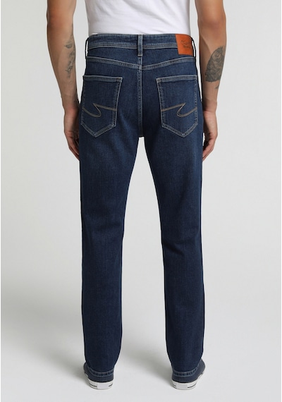 Colin's Colins Straight Fit Orta Bel Düz Paça Erkek Dark İndigo Denim Jean Pantolon Cl1082967 Q1.v1 Dn45239