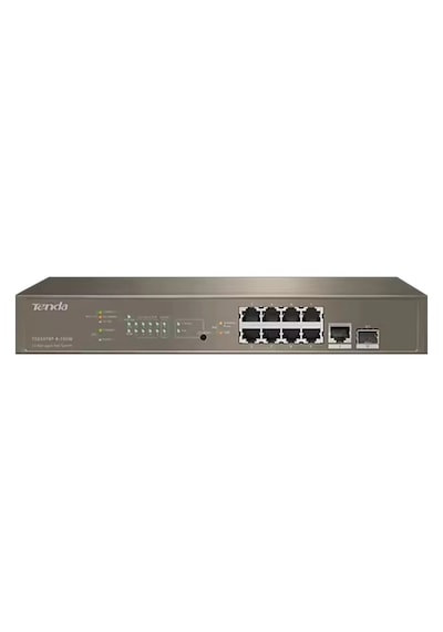 Tenda Teg5310p-8-150w 10 Port 8 Port Poe+ 1x Uplınk + 1xsfp L3 Yönetilebilir Rack Mount Swıtch 150w