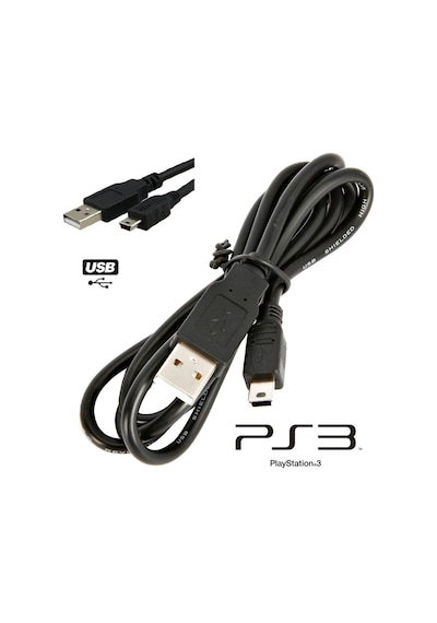 Sony PS3 Joystick Oyun Kolu Usb Şarj Kablosu
