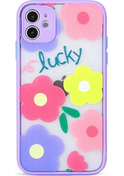 Apple Uyumlu iPhone 12 Pro Kılıf Zore Fily Kapak Lila