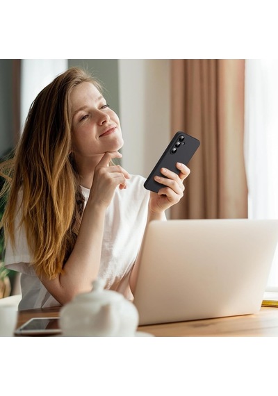 Samsung Galaxy S26 Plus Uyumlu Kılıf Esnek Premium Yumuşak Silikon Telefon Kılıfı Kapak Siyah