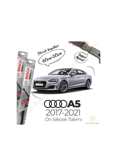 Audi A5 Muz Silecek Takımı 2018-2021 Bosch Aeroeco