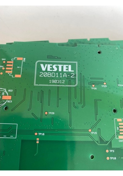 Vestel Uyumlu Puzzle Buzdolabı Işlenmemiş Ekran Kartı 20Bd11A-2 48 Adet