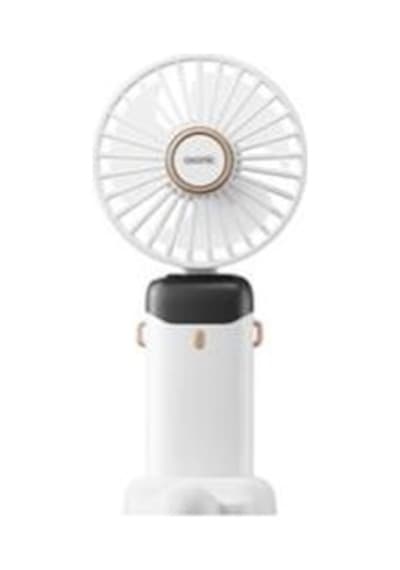 Asonic Afn28 Beyaz 500mah 3 Kademe Dijital Göstergeli Katlanabilir Mini Usb Fan