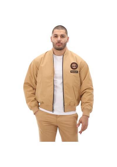 Timberland Lunar New Year Badge Bomber Erkek Ceket Tb0a5pwjeh31 Krem