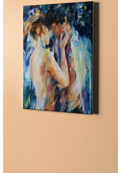 Webstyle Sayılarla Boyama Seti Kasnaklı Aşıklar 60 X 75 Cm