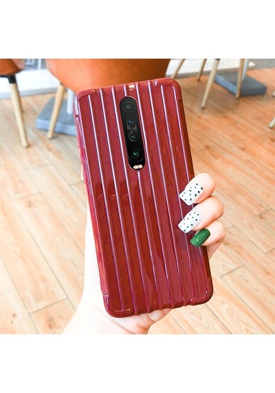 Xiaomi Redmi K30 Trunk Lines İnce Soft Silikon Kılıf- 5775 Diğer