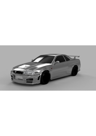 Nissan Skyline Gt-r R34 Z-tune Kabuk Shell