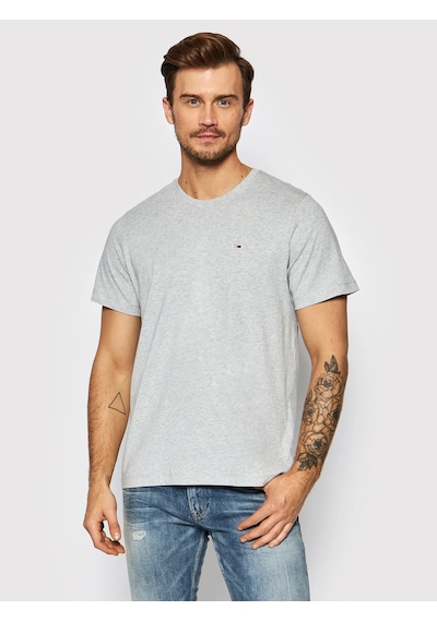Tommy Hilfiger Tommy Hılfıger Erkek T-shırt Dm0dm09598-p01 Dm0dm09598-p01 Gri Gri
