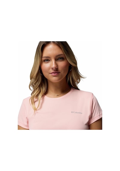 Columbia Zero Rules Light Kadın Teknik Kısa Kollu T-shirt Al8532 Pembe