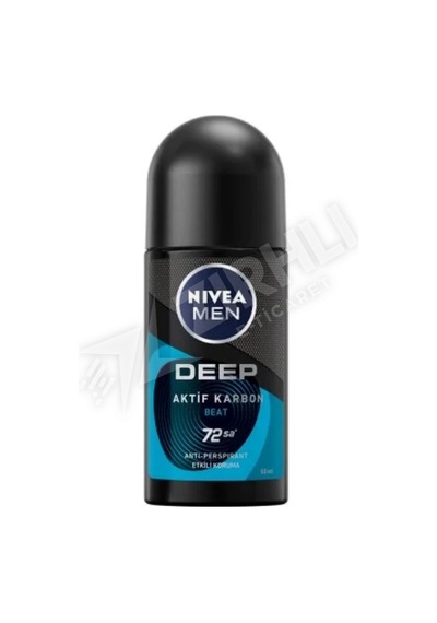 4 Adet Nivea Roll-on 50 Ml Deep Beat Erkek