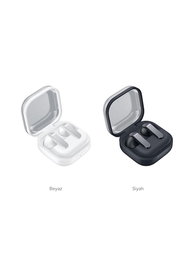 Samsung Uyumlu Galaxy Buds4, Beyaz, Metal Gövde, 1 Yollu Hoparlör, Ultra