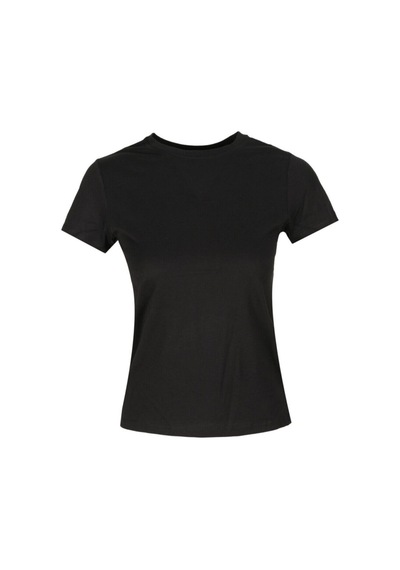 Lumberjack Basic Modal C Neck Siyah Kadın T-shirt Basic Modal C Neck