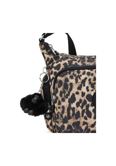 Kipling Gabb S Küçük Boy Omuz Çantası Leopar