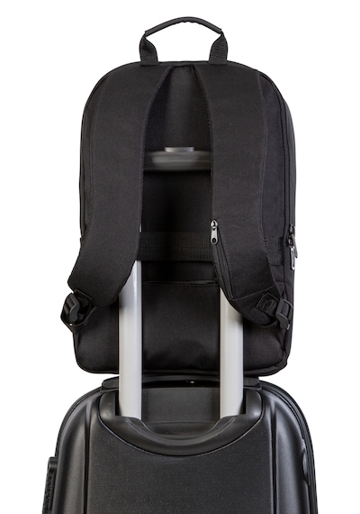 Navee Sırt Çantası - Bölmeli Taşıma Çantası - 15.6 Inç Uyumlu Laptop Çantası Askılı Su Geçirmez - 13x32x44 Cm siyah
