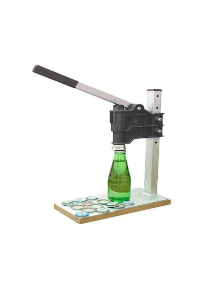 Şişe Kapatma Aleti Soda Gazoz Kapağı Kapama Makinası Sos Kapak
