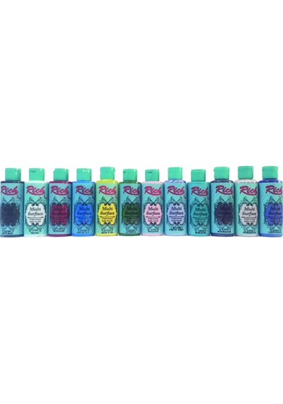 Başlangıç Seti 2 - 12 Renk X 120 Ml Karışık
