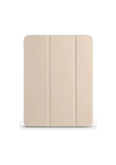 Newface Apple İpad Pro 11 2024 Kılıf Tablet Smart Kılıf - Gold Arka Kapak