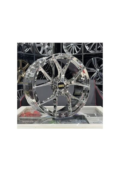 19 İnç 5x120 F10 F30 Uyumlu Bbs Fı-r Hava Kanallı Forged Krom Jant Modeli 4adet