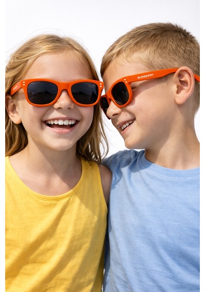 Burberry Kids Unisex Sunglasses 46 19 125 Çocuk Unisex Güneş Gözlüğü Turuncu