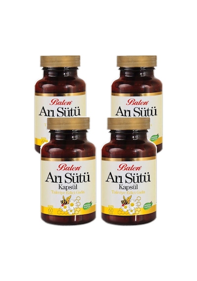 Balen Arı Sütü Kapsül 375 Mg 60 Kapsül 4 Adet