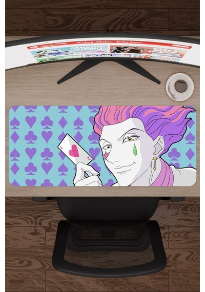 Hunter Hunter Anime V3 - 70x30 Xl Gaming Kauçuk Kaymaz Taban Mouse Pad Fare Altlığı