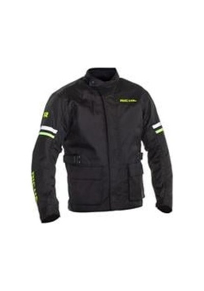 Richa Buster Wp Motosiklet Ceketi Siyah - Neon Sarı