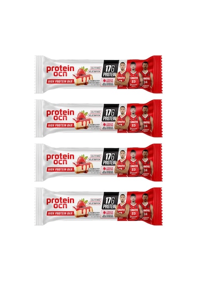 Proteinocean Protein Bar 50 Gr Çilekli Cheesecake 4 Lü