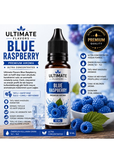 Ultimate Flavors Blue Raspberry Aroma Ultra Concentrated