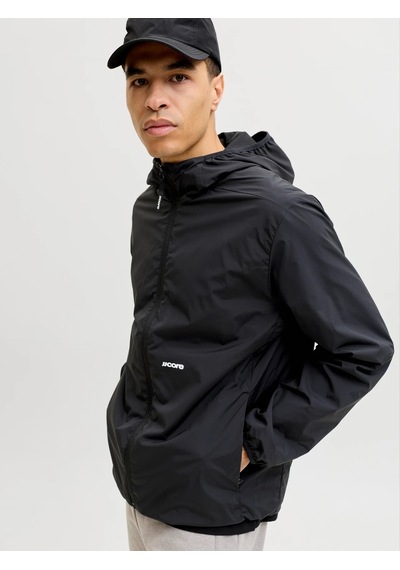 Jack&jones Jcoclub Windbreaker Erkek Ceket 12291187 Siyah