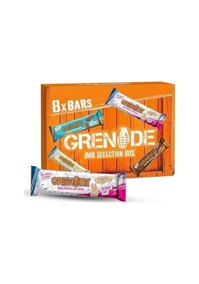Grenade Protein Bar Selection Box 8 60 Gr Bars