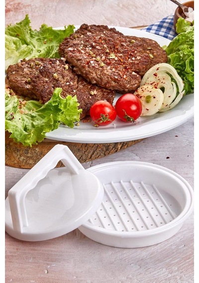 Bev Kitchen 2 Adet Hamburger Ve Köfte Kalıbı Şekillendirici Pratik Köfte Yapma Aparatı