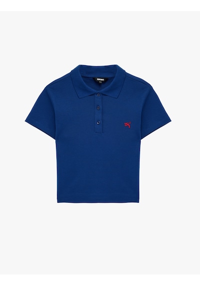 Koton Slim Fit Pamuklu Nakış Detaylı Kısa Kollu Düğmeli Polo Yaka Tişört Lacivert 6sak50015ek Lacivert Koton Slim Fit Pamuklu Nakış Detaylı Kısa Kollu Düğmeli Polo Yaka Tişört Lacivert 6sak50015ek Lacivert