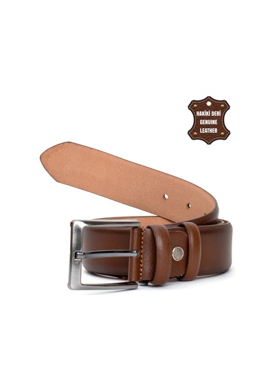 Pierre Cardin Pc401 Erkek 4 Cm Hakiki Deri Kemer Camel-camel Camel