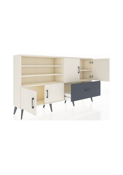 Arges Konsol 5 Raflı Tek Çekmeceli 4 Kapaklı 176x30x99 Aytaşı-ayt Aytaşı-aytaşı/antrasit Arges Konsol 5 Raflı Tek Çekmeceli 4 Kapaklı 176x30x99 Aytaşı-ayt Aytaşı-aytaşı/antrasit