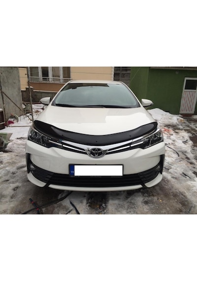 Toyata Corolla Uyumlu Kaput Rüzgarlığı 2013 Sonrası Parlak Siyah