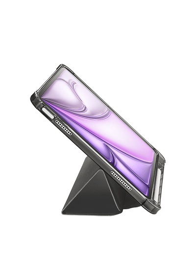 Cellularlıne Folio Pro Stand Özellikli Apple Uyumlu iPad Air 11 İnç M3 / M2 , Apple Uyumlu iPad Air 10.9 İnç Tablet Kılıfı Siyah