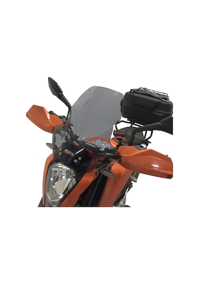 GP Kompozit KTM Duke 250 2011-2016 Uyumlu Ön Cam Şeffaf 44 cm