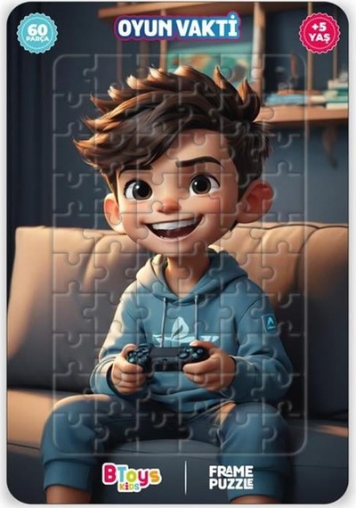 Btoys Kıds 60 Parça Puzzle Oyun Vakti