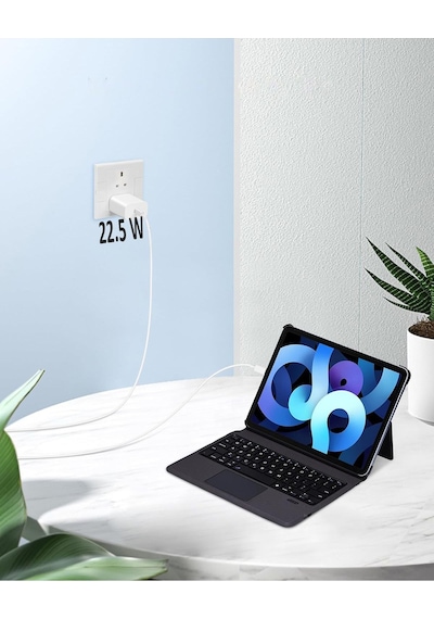 Apple Uyumlu iPhone   15 / Plus / Pro  22 W Hızlı Şarj Cihazı Type-c Turbo Hız Adaptörü Ve Kablosu