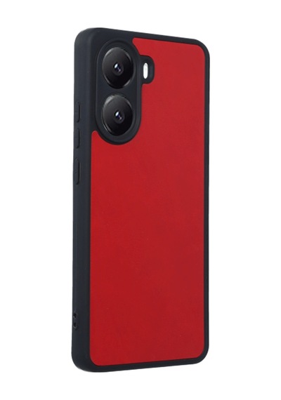 X7 Pro Kılıf Aras Deri Kapak - Kırmızı