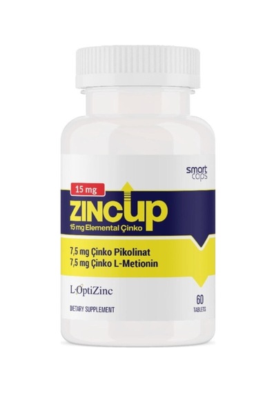 Smartcaps Zincup 15mg Elementel Çinko