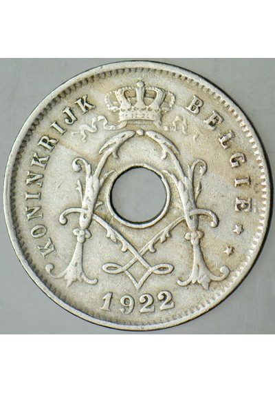 Belçika 5 Centimes 1922.